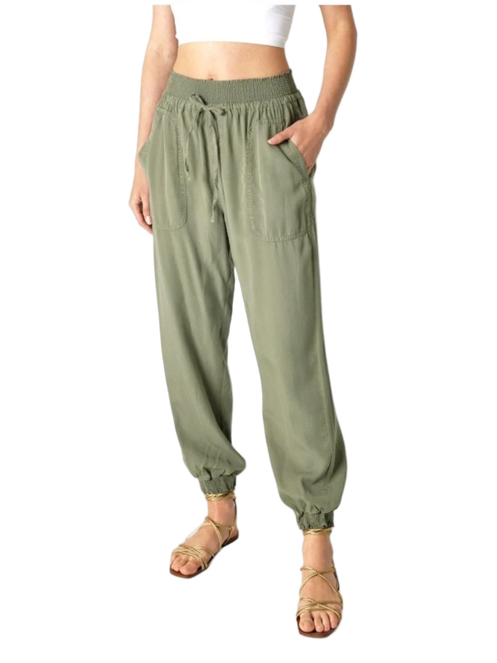 LOVE TREE Tencel Joggers